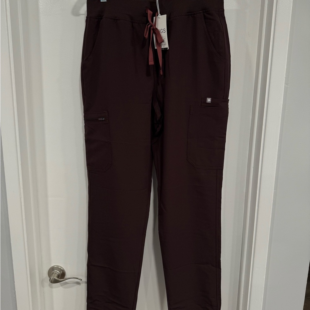 FIGS HIGH WAISTED YOLA SKINNY SCRUB PANTS